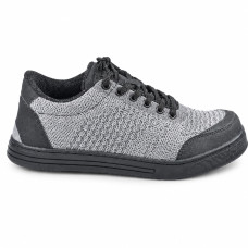 Кросівки робочі Sizam Flyknit сірі з металевим підноском