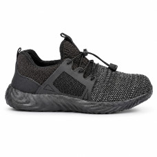 Кросівки робочі Sizam FLYKNIT чорні з металевим підноском