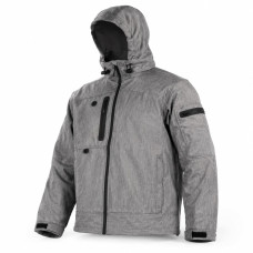 Куртка робоча утеплена мембранна SIZAM сіра Softshell