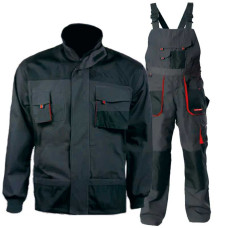 Костюм защитный рабочий (куртка и полукомбинезон) Olimp GREY 3