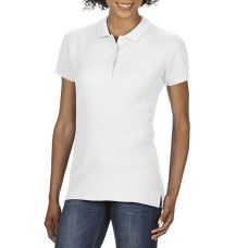 Поло женское Premium Cotton 223 TM Gildan, цвет белый