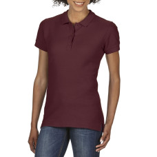 Поло женское Premium Cotton 223 TM Gildan, цвет бордовый