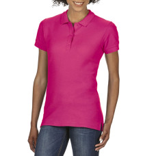 Поло женское Premium Cotton 223 TM Gildan, цвет розовый