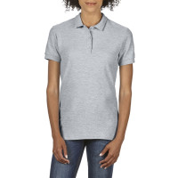 Поло женское Premium Cotton 223 TM Gildan, цвет светло-серый