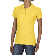 Поло женское Premium Cotton 223 TM Gildan, цвет желтый