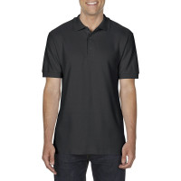 Поло мужское Premium Cotton 223 TM Gildan, цвет черный