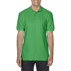 Поло мужское Premium Cotton 223 TM Gildan, цвет ярко-зеленый