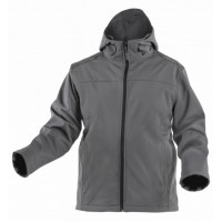 INF куртка SOFTSHELL з капюшоном графітова