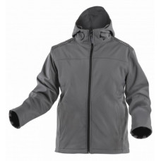 INF куртка SOFTSHELL з капюшоном графітова