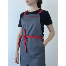 Профессиональный серый фартук