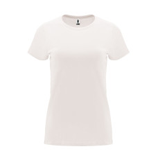 Футболка женская Capri 170 тм Roly, цвет молочный