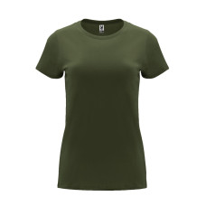 Футболка женская Capri 170 тм Roly, цвет темно-оливковый