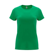 Футболка женская Capri 170 тм Roly, цвет ярко-зеленый