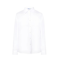 Классическая женская рубашка POPLIN (белая)