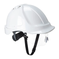 Каска з щитком, вентиляцією та храповиком PORTWEST PW55 Endurance Visor