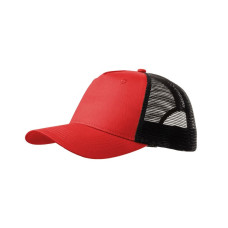 Кепка 5P Trucker красная унисекс