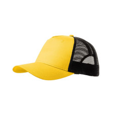 Кепка 5P Trucker жёлтая унисекс