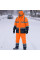 Утепленные сигнальные брюки WINTER FLASH (оранжево-синие)