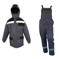Рабочий зимний костюм 4Worker (Куртка + полукомбинезон)