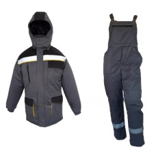 Рабочий зимний костюм 4Worker (Куртка + полукомбинезон)