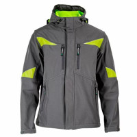 Куртка утеплена робоча Softshell, сіра