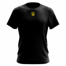 Футболка мужская с гербом, чёрная