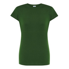 Футболка женская темно-зеленая