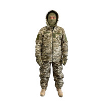 Зимняя тактическая форма Softshell Пиксель