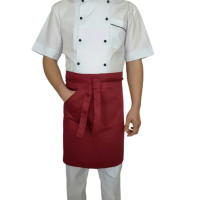 Кухарський фартух бордовий