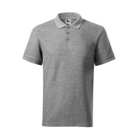 Поло Cotton Heavy 220 ТМ Malfini, цвет dark grey melange, мужская