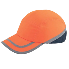 Каска-кепка со светоотражающими полосами BUMPCAPFLUO P