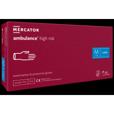 Перчатки медицинские AMBULANCE® латексные